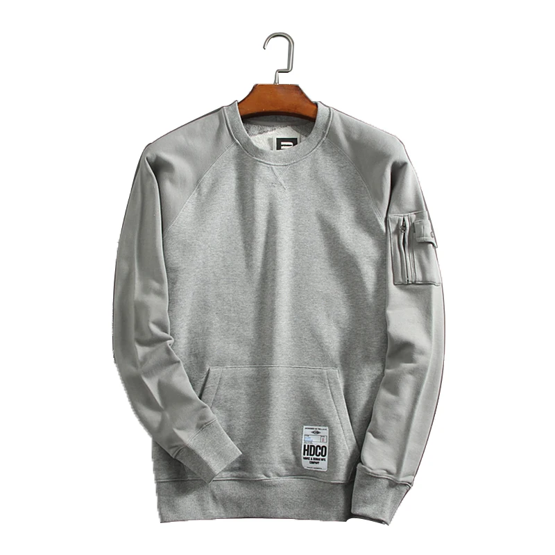 Hoodies Men 2018 Hot Male Long Sleeve Solid Color Hooded