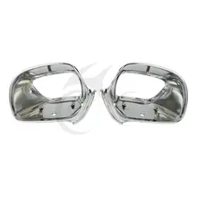 Motorcycle Rear View Side Mirrors Housing For Honda Goldwing GL1800 2001-2011 Chrome Red Black Motorcycle Rear View Side Mirrors Housing For Honda Goldwing GL1800 2001-2011 Chrome Red Black