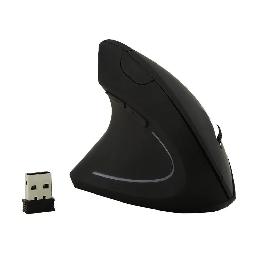 6D 2.4G Wireless Ergonomic Vertical Mouse Bluetooth Left hand USB