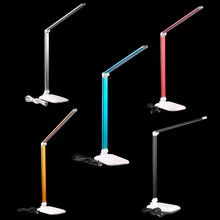 2016 Top Sale 5 Color FX008B Folding 5W LED Eye-Protection Table Lamp USB Rechargeable Desk Light for Office Home Study