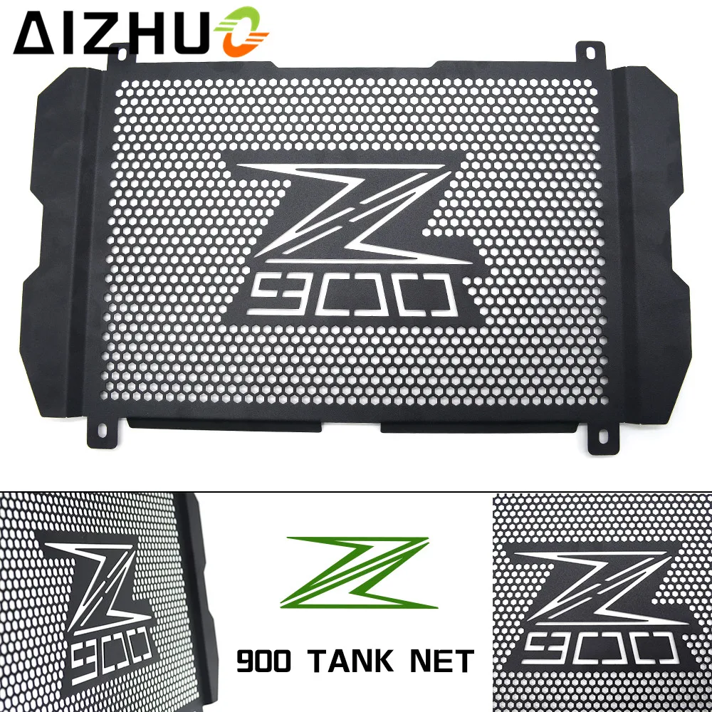 For kawasaki Z900 2017 Radiator Grille Guard Cover motorcycle accessories black motor Radiator Guard protector With Z900 logo