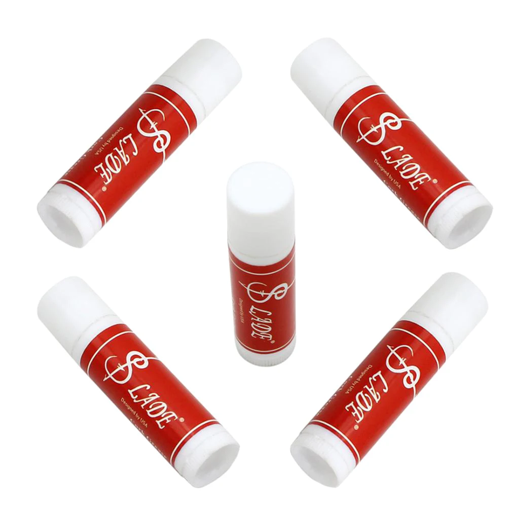 Durable 5 Tubes Cork Grease Oil for Clarinet Saxophone Sax Parts Accessories Woodwind Musical Instruments Parts Accessories