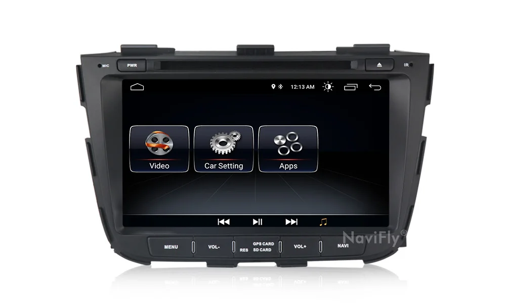 Cheap Navifly Android 8.1 car Multimedia DVD gps for Kia Sorento 2013 2014 car dvd 2 din radio player audio map BT stereo navigation 10