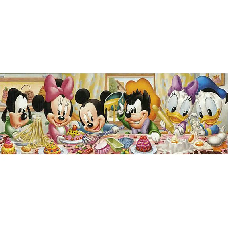

Full Square rhinestones Diamond painting cross stitch Cartoon birthday Diamond embroidery Cartoon mouse handmade home decoration