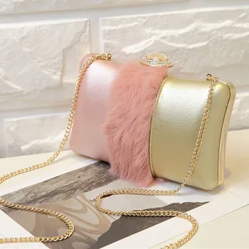 

New Women's Bag High-end Evening Shoulder Bag with Diamond Dinner Bag H815