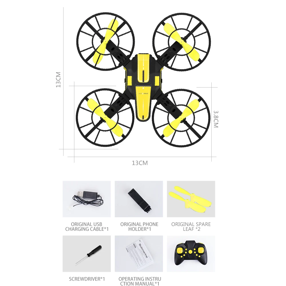 X1 DIY собрать съемный 480 P 720 камера Drone RC Quadcopter Wi Fi FPV системы Мини высота удержания Дрон на ру Селфи