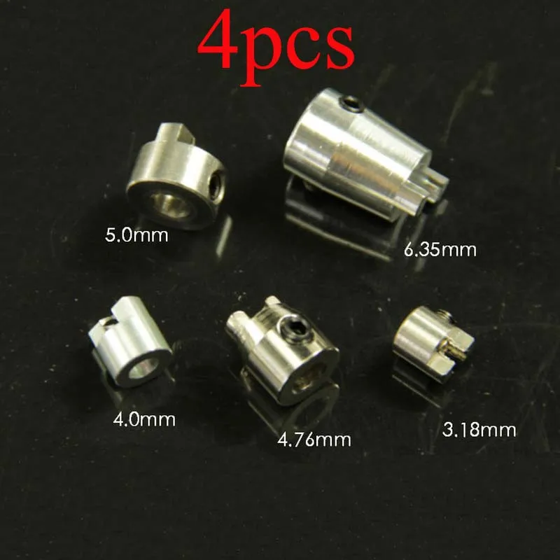 4PCS 3.18mm 4mm 4.76mm 5mm 6.35mm RC Model Boat Metal Drive Dog Shaft Crutch Prop Fork for Spare Parts | Игрушки и хобби