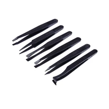 Антистатические электронные пинцеты ESD пластиковые щипцы для iPhone для печатной платы планшета ремонт ручных инструментов Pinzas