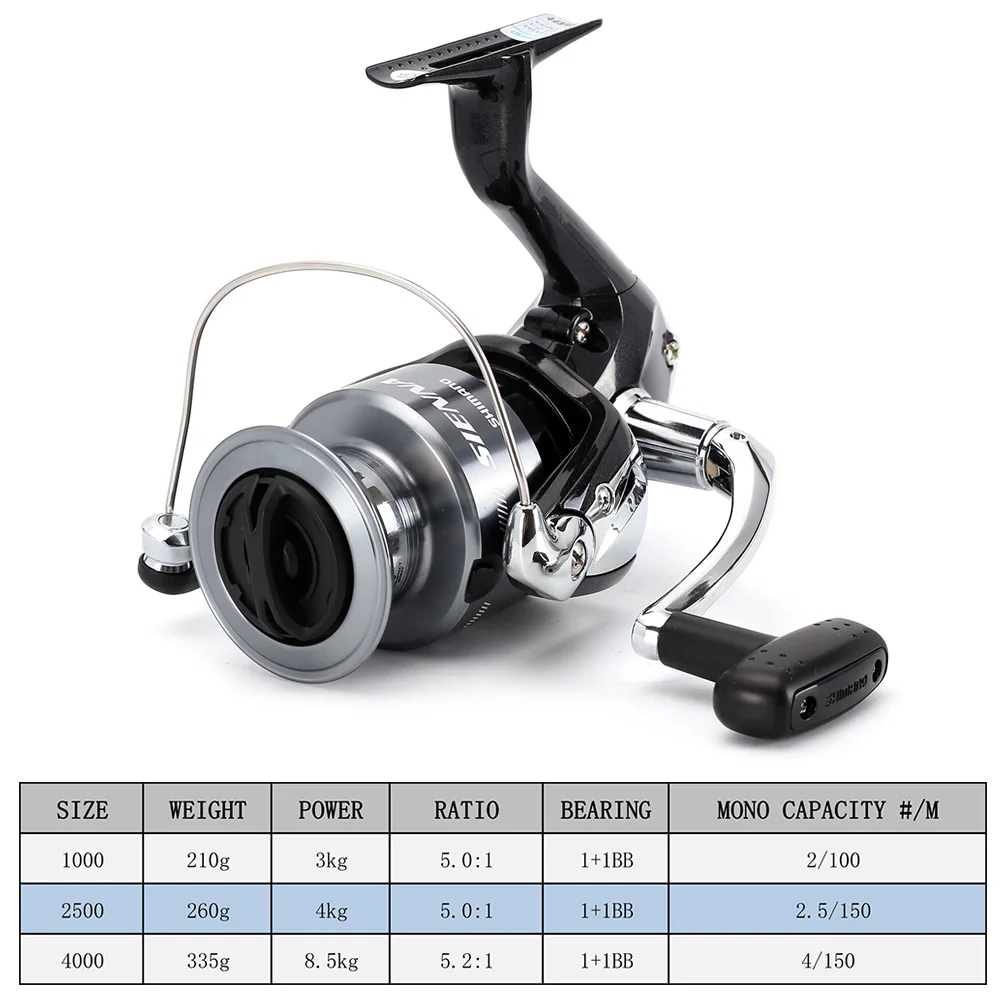 SHIMANO SIENNA الغزل بكرة الصيد مياه البحر/المياه العذبة 1000FE/2500FE/4000FE الألومنيوم بكرة الغزل بكرة carretilha دي pesca SHIMANO SIENNA الغزل بكرة الصيد مياه البحر/المياه العذبة 1000FE/2500FE/4000FE الألومنيوم بكرة الغزل بكرة carretilha دي pesca