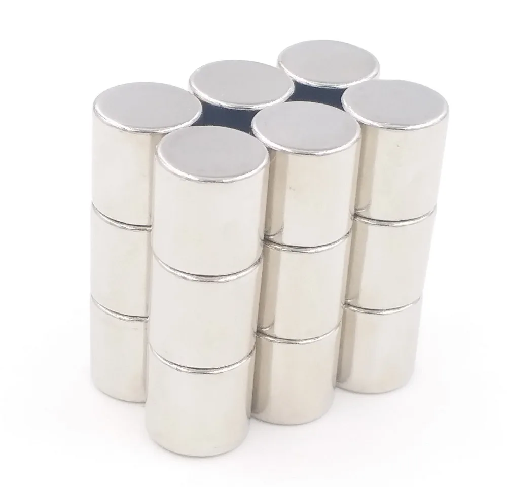 

50PCS 10mm x 10mm Strong Round Cylinder Magnets 10X10 Rare Earth Neodymium magnet NEW 10*10