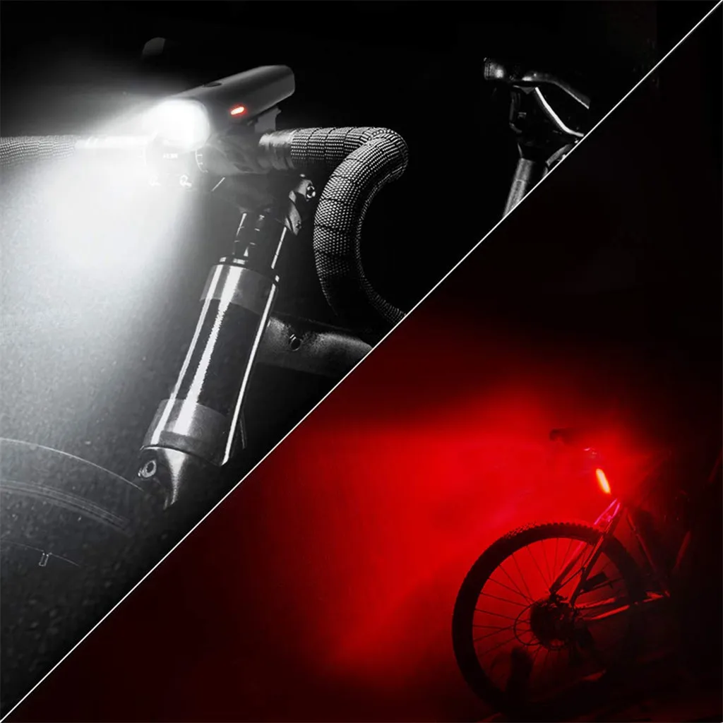 Светодиодный светильник для велосипеда, водонепроницаемый светильник, Перезаряжаемый USB велосипедный светильник s для велосипеда, головной светильник s, задний светильник s, перезаряжаемый 2019A3058