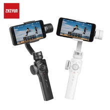 ZHIYUN Official Smooth 4 3-Axis Handheld Smartphone Gimbals for iPhone Samsung Gimbal Android Phone Stabilizer with Tripod zhiyun official smooth 4 3 axis handheld smartphone gimbal stabilizer vs smooth q model for iphone x 8plus 8 7 6s samsung s9s8s7