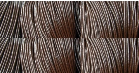 

10Meters 2mm Color Round Genuine Leather Cord * *waxed thread for leather leather cord rope copper wire