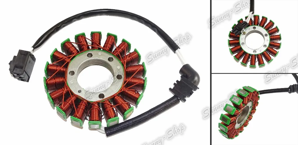 Мотоциклетный Двигатель Магнето Зарядка для генератора статор генератора переменного тока катушки для 2006 2007 2008 2009 2012- YAMAHA YZF R6 RJ11 RJ15