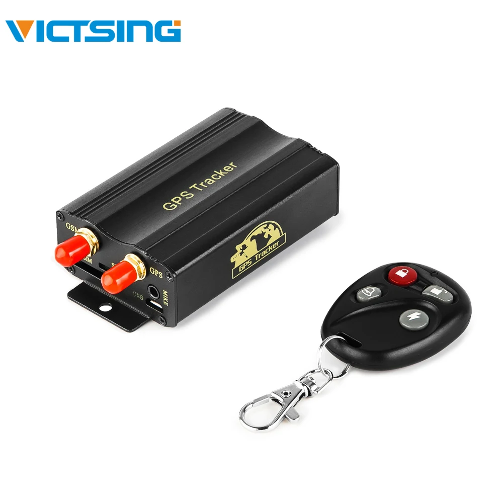 VicTsing gps трекер TK103B SMS GPRS Locator с дистанционным Управление сигнал SD sim карты Anti theft