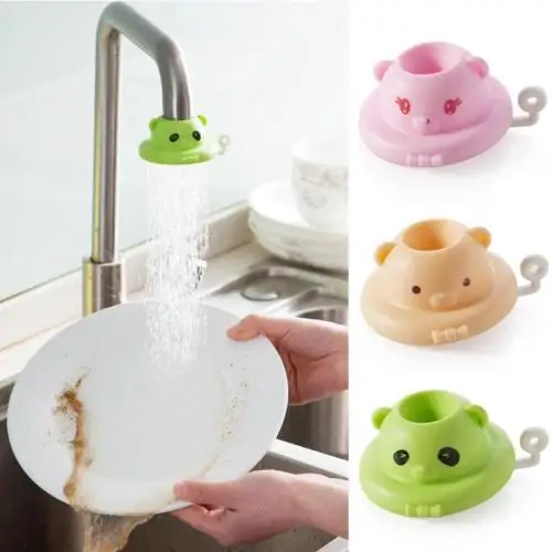 

Wholesale Splash Shower Bathroom Faucet Shower Head Nozzle Faucet Anti T Cartoon Kitchen Tap Water Saving Device