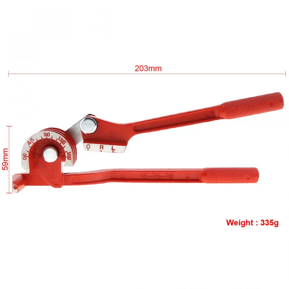  3 In 1 180 degree 6mm / 8mm / 10mm Pipe Tube Bender / Copper Tube / Air Conditioning Tube Manual El