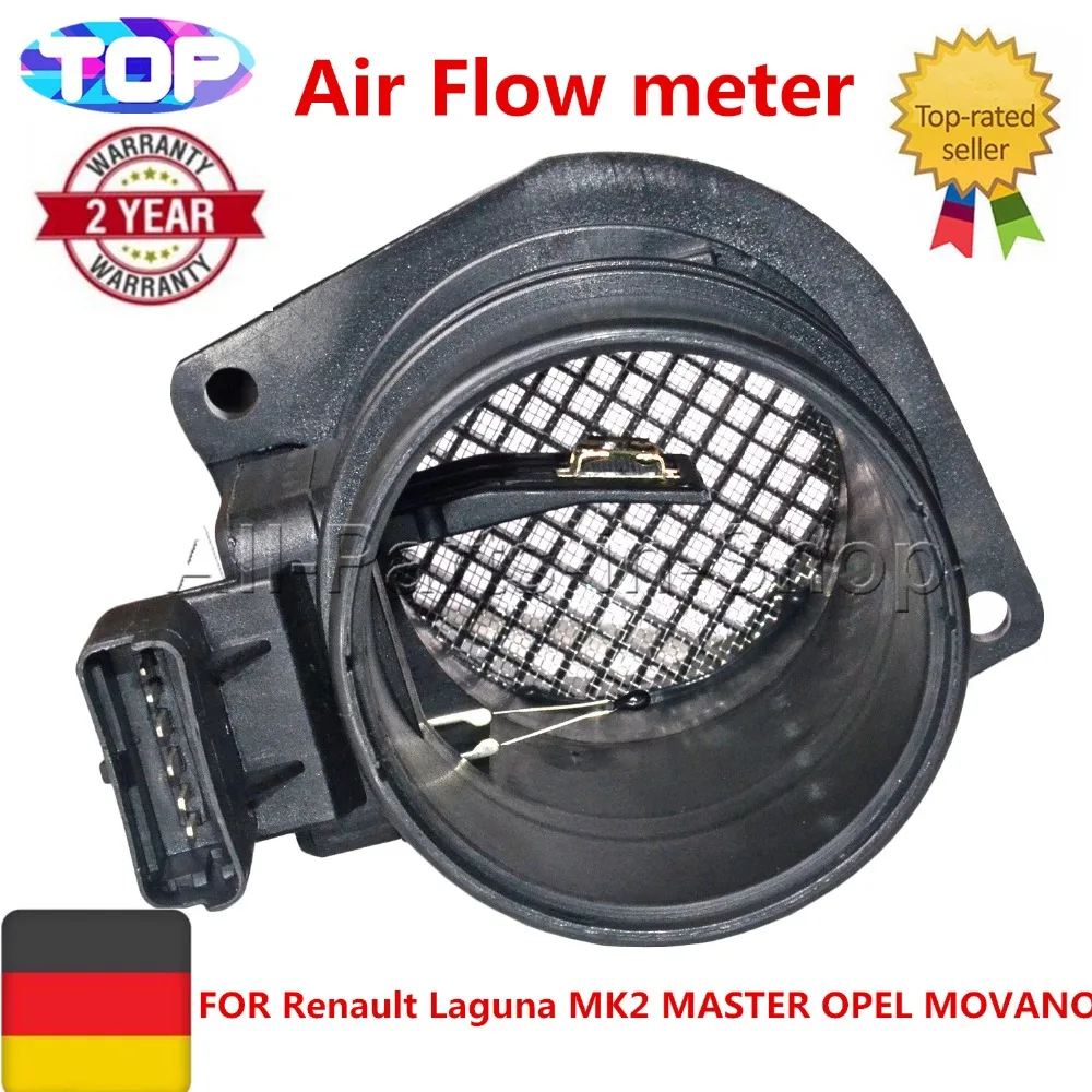 

AP03 FOR RENAULT ESPACE LAGUNA MK2 MASTER OPEL MOVANO VEL SATIS 1.9 2.2 2.5 DIESEL MASS AIR FLOW METER 7700314057 5WK9609Z