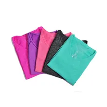 Новые компрессионные колготки футболки Фитнес Спорт бег тренажерный зал необходимости летняя хлопковая одежда 2 цвета дышащая футболка