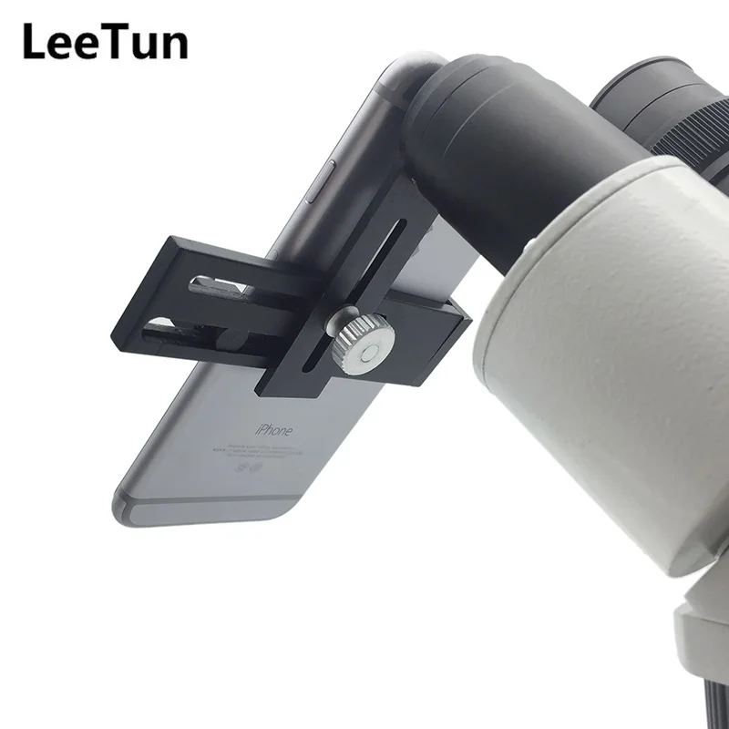 

LeeTun 30.5 mm Interfaces Mount Adapter Eyepiece Lens Connect for Stereo Microscope with Mobile Phone Observing Take Photo Video