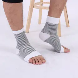 Новые 1 пара удобные Анти-усталость компрессионный рукав на ногу короткие носки эластичные Мужские Женские обезболивающее лодыжки носки