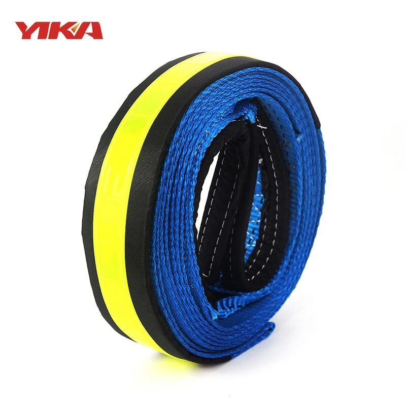 Hot new 4M 8Tons Tow Cable Tow Strap Car Towing Rope With Hooks High