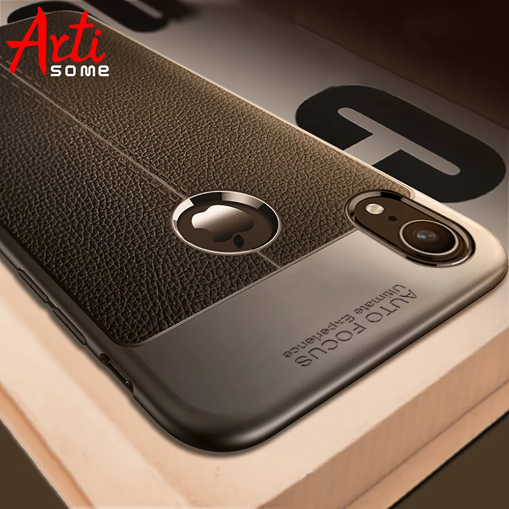 

Carbon Silicone Case For iPhone Xs Xs Max Case 360 Luxury Leather Soft TPU Case For iPhone Xr Xs Max X 10 Case Coque