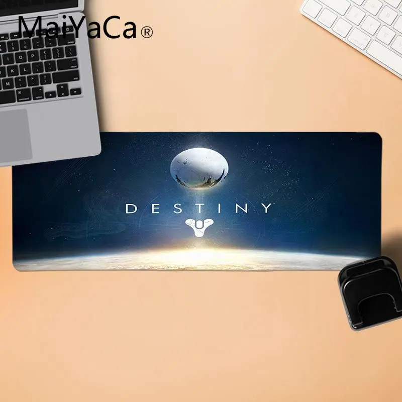 Красивое аниме maiyaca Destiny логотип прочный резиновый коврик для мыши Коврик для клавиатуры Настольный коврик компьютерный планшет игровой коврик для мыши