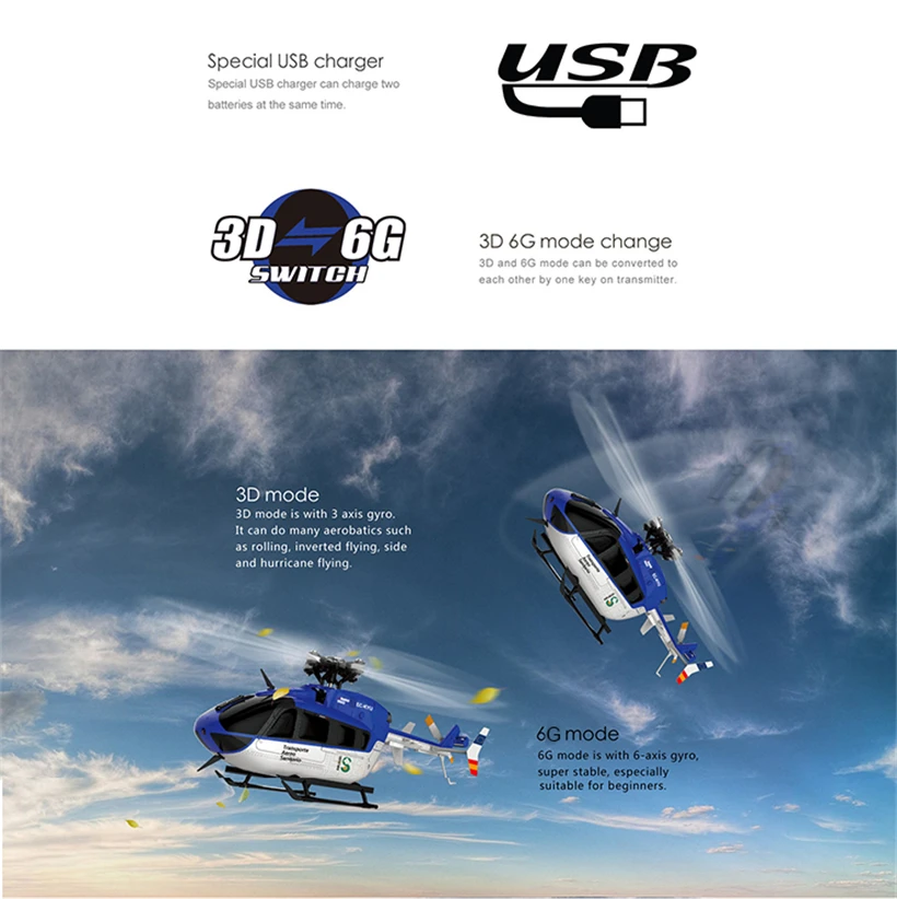 (В наличии) оригинальный XK K124 BNF без tranmitter EC145 6CH бесщеточный 3D 6G система RC вертолет