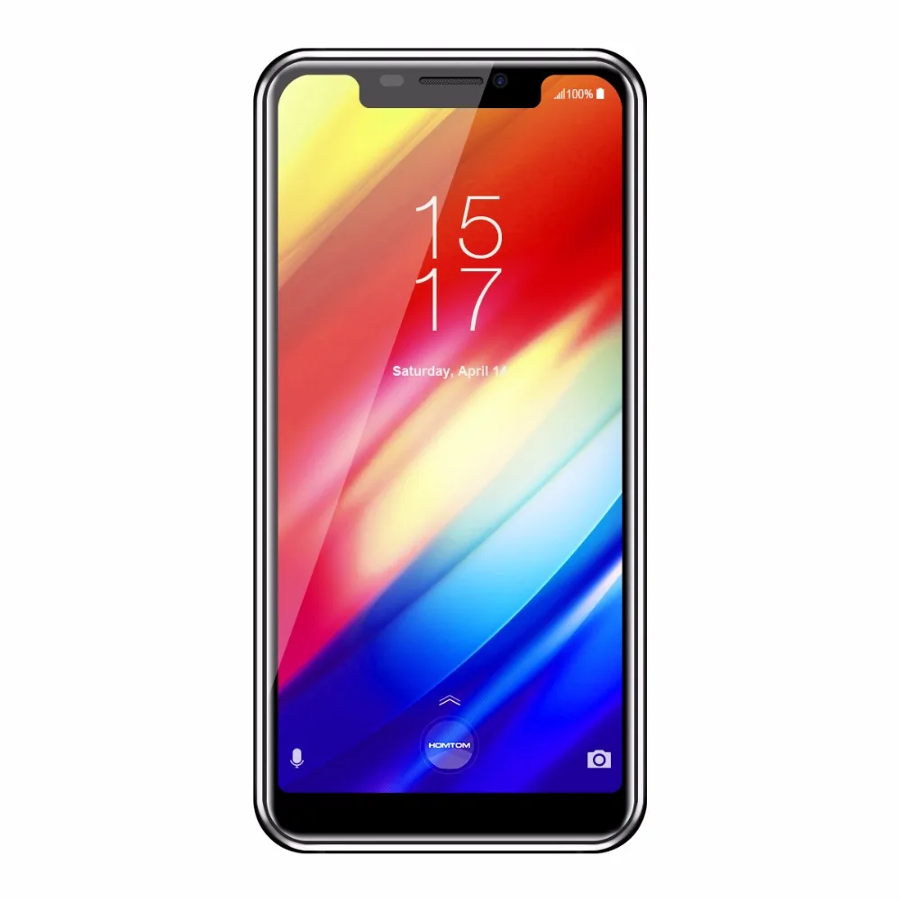 HOMTOM H10 5,85 дюймов Android 8,1 смартфон 4 ГБ ОЗУ 64 Гб ПЗУ Face ID MTK6750T Восьмиядерный 16 МП 3500 мАч OTA мобильный телефон