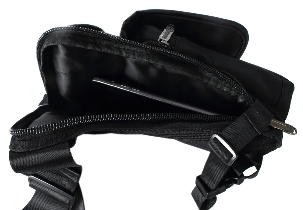 Мужская водонепроницаемая нейлоновая сумка-мессенджер через плечо, набедренный пояс, поясная сумка для путешествий, езды на мотоцикле
