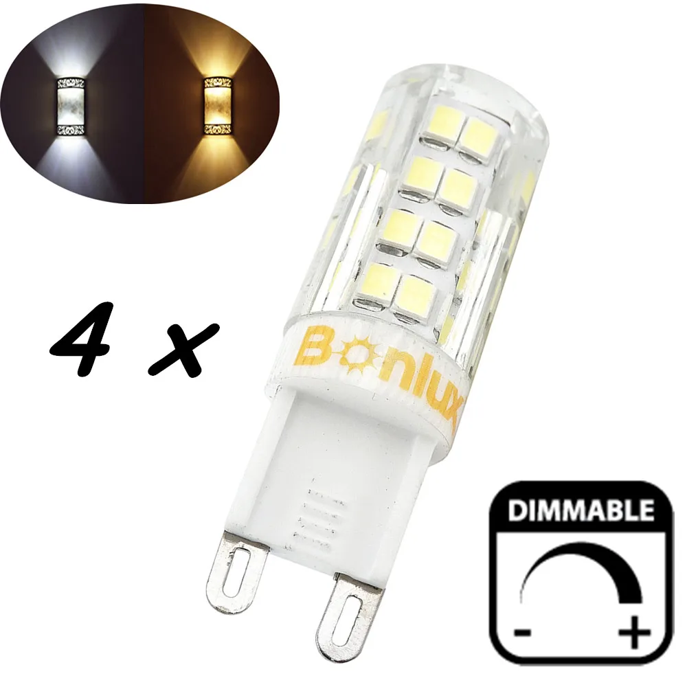 Led G9 Light Bulb Dimmable 4w Crystal Corn With 40 Watts Led G9 Light Bulb Dimmable 4w Crystal Corn With 40 Watts Halogen Replacement For Chandeliers Lighting In Bulbs S From