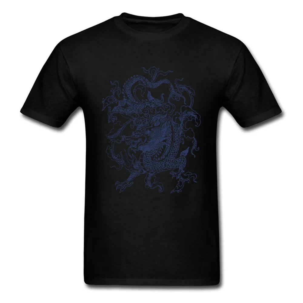 Normal T Shirt Company Round Neck Vintage Rustic Dragon 100% Cotton Fabric Men Tees Funny Short Sleeve Tee Shirt Vintage Rustic Dragon black