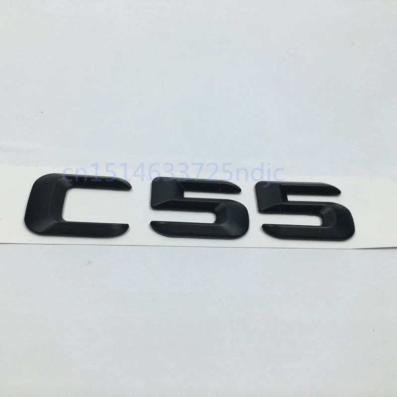 Автомобильные наклейки черные C 55 S ClS буквы эмблема заднего багажника аксессуары