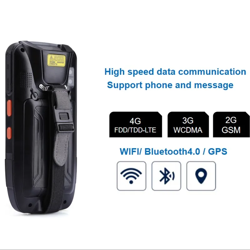 US $185.55 Handheld PDA Industrial Device Inventory Collector GPS Tracking QR Code 2D Barcode Android 70 OS Honeywell 6603 PDA Scanner