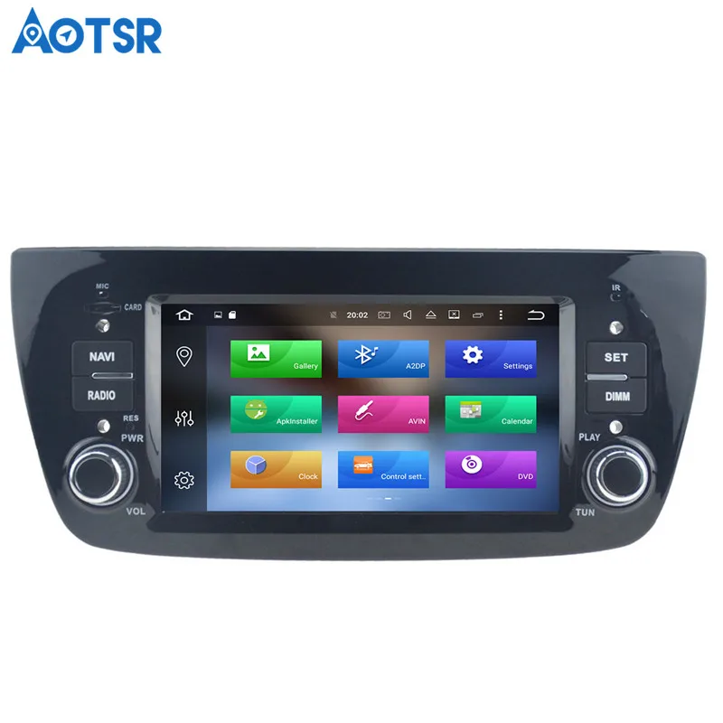 Perfect Aotsr Android 8.1 GPS navigation Car DVD Player For FIAT DOBLO/Opel Combo/Tour multimedia 2 din radio recorder 4GB+32GB 2GB+16GB 1