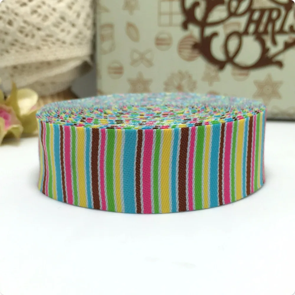 Сделано в Lucky Zakka Новый 7/8 &quot22mmx1 0 ярдов/комплект 100% плетеная жаккардовая из