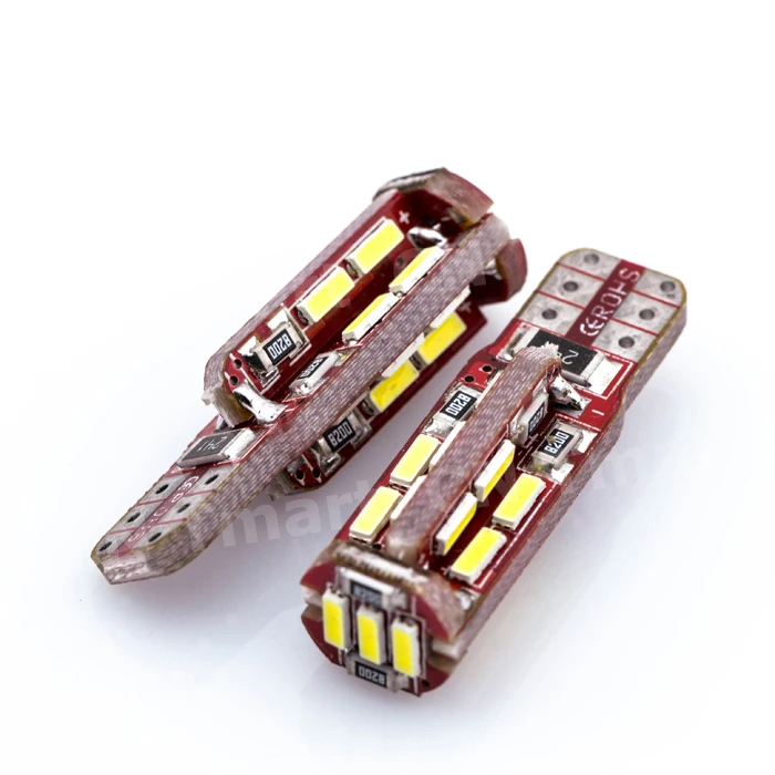 2018 Новый 2 шт. Canbus T10 Led W5W 4014 для Sumsung 19 SMD автомобильный маркер парковочная лампа
