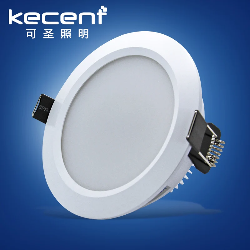 PMMA Antifogging spacer smd led downlight 18W indoor recessed ceiling
