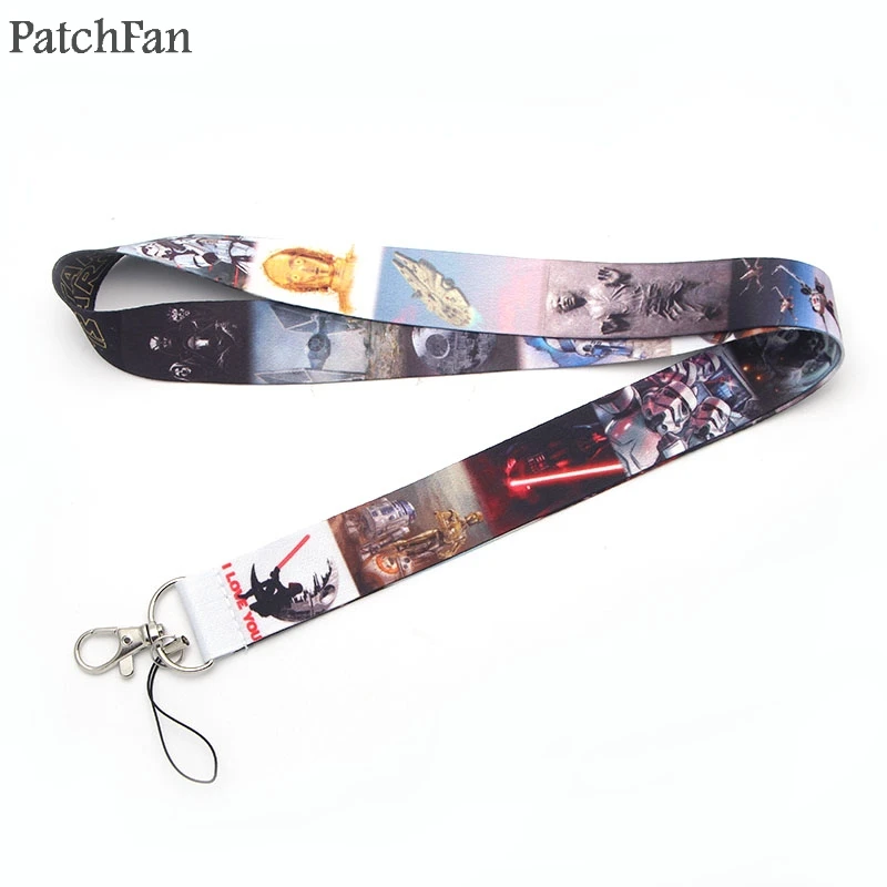 

A0318 Patchfan New Arrival cute Key Lanyard for keys ID Phone USB Badge Holders Phone Neck Straps webbings