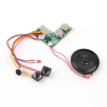 

1pc Kid Adult Sound Recordable Voice Module For Greeting Card Music Sound Talk Chip Musical Christmas Gift Top Sale
