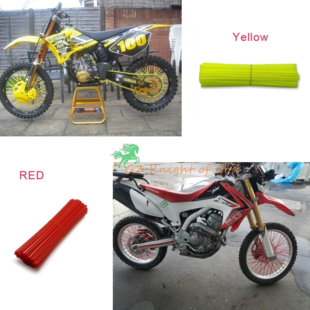 Чехлы для спиц мотоциклов обод обода колеса кожухи KAWASAKI CRF YZF r3 KX RMZ WR250 MX
