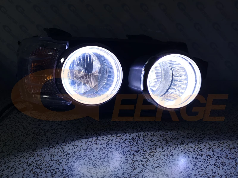 cob led angel eyes kit FOR AVEO Chevrolet Sonic (T300) Holden Barina(TM)(8)
