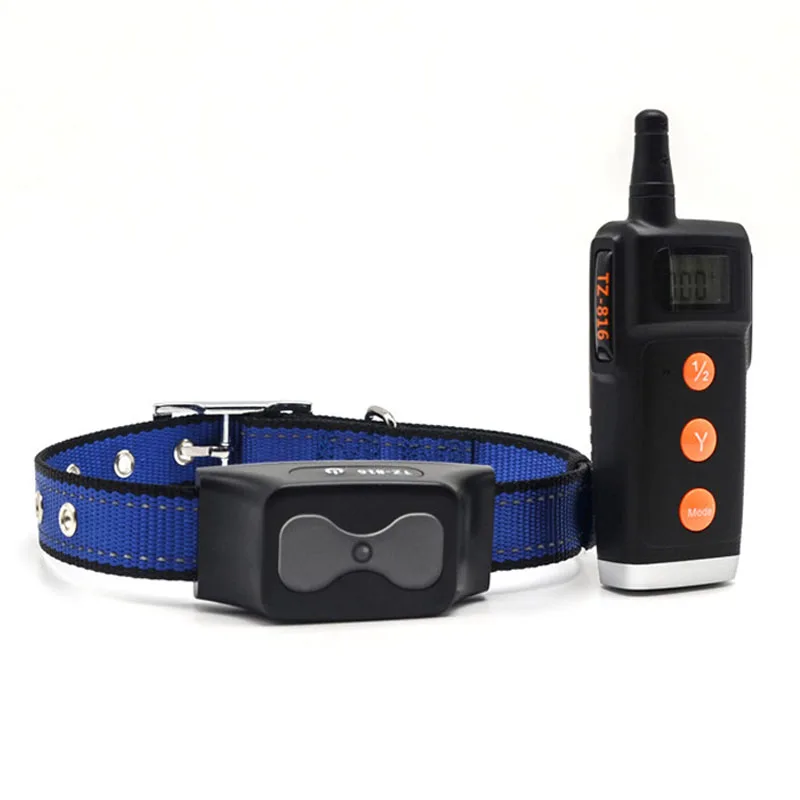 

Pet Dog Electronic Vibration Collar Dog behavior anti bark training collar Waterproof Remote Control Dog Device Charging