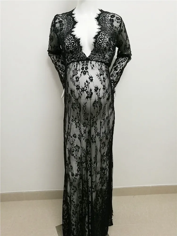 Maternity Dress Maternity Photography Props Lace Pregnancy Clothes Elegant Maternity Dresses For Pregnant Photo Shoot Cloth Plus Maternity Dress Maternity Photography Props Lace Pregnancy Clothes Elegant Maternity Dresses For Pregnant Photo Shoot Cloth Plus