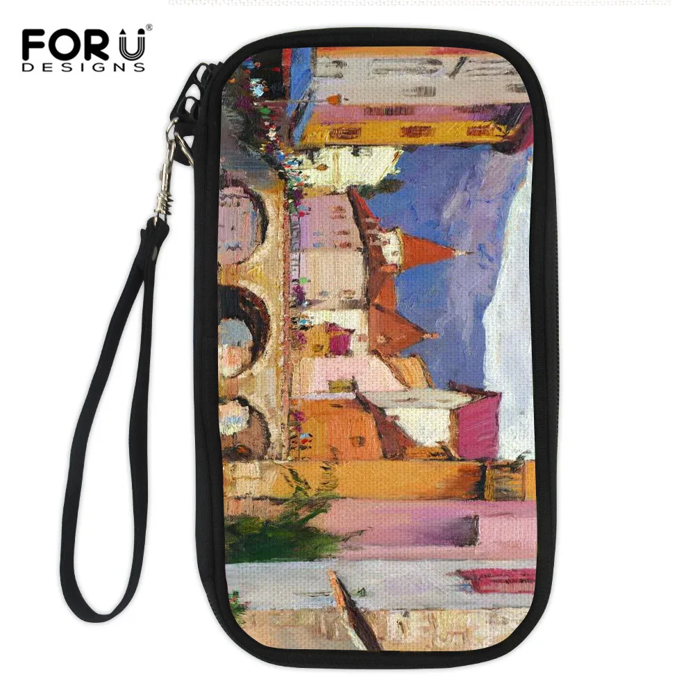 FORUDESIGNS, Женский Длинный кошелек, с принтом Эйфелевой башни, женские кошельки, клатч, кошельки на молнии, для девушек, сумки для денег, Carteira Masculina - Цвет: CC1636Z6
