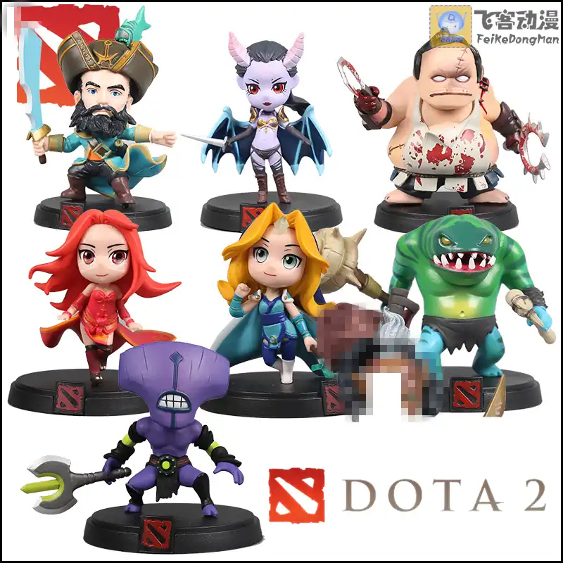 Dota 2 Mobaゲームtidehunter Pudge Kunkka女王の痛みリナ顔のないボイドクリスタル乙女pvcアクションフィギュアコレクションおもちゃギフト Gifts And Toys ギフトアート おもちゃのスター Aliexpress