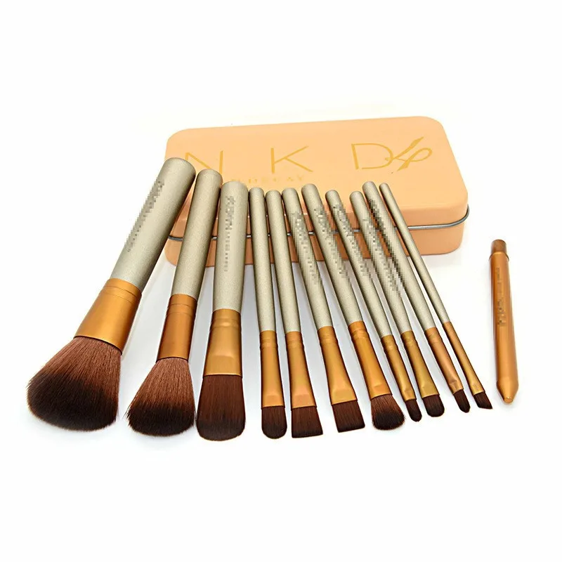 

12pcs/set Powder Eyeshadow Lip Brushes Fundation Cosmetics Make Up Brushes Maquiagem Beauty Professional Makeup Tools With Box