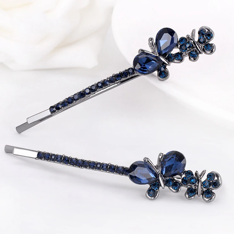 

1pc/lot Fashion Rhinestone Hairpins for Hair Women Hair Pins Unique Women's Gift BB Hair Clip Hair Accessories Barretters