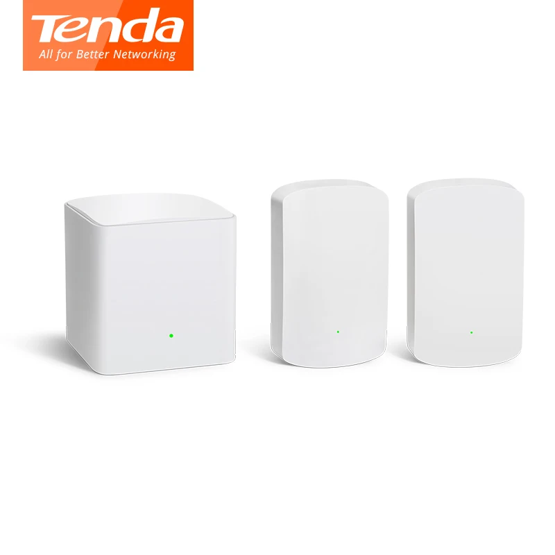 Tenda Nova Mesh WiFi system MW5 Gigabit Wifi роутер AC1200 двухдиапазонный для всего домашнего покрытия